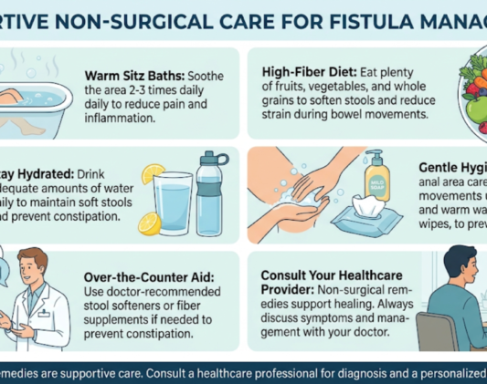 Fistula recovery tips