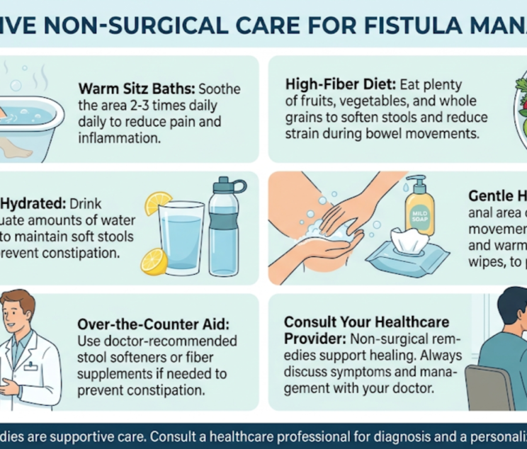 Fistula recovery tips